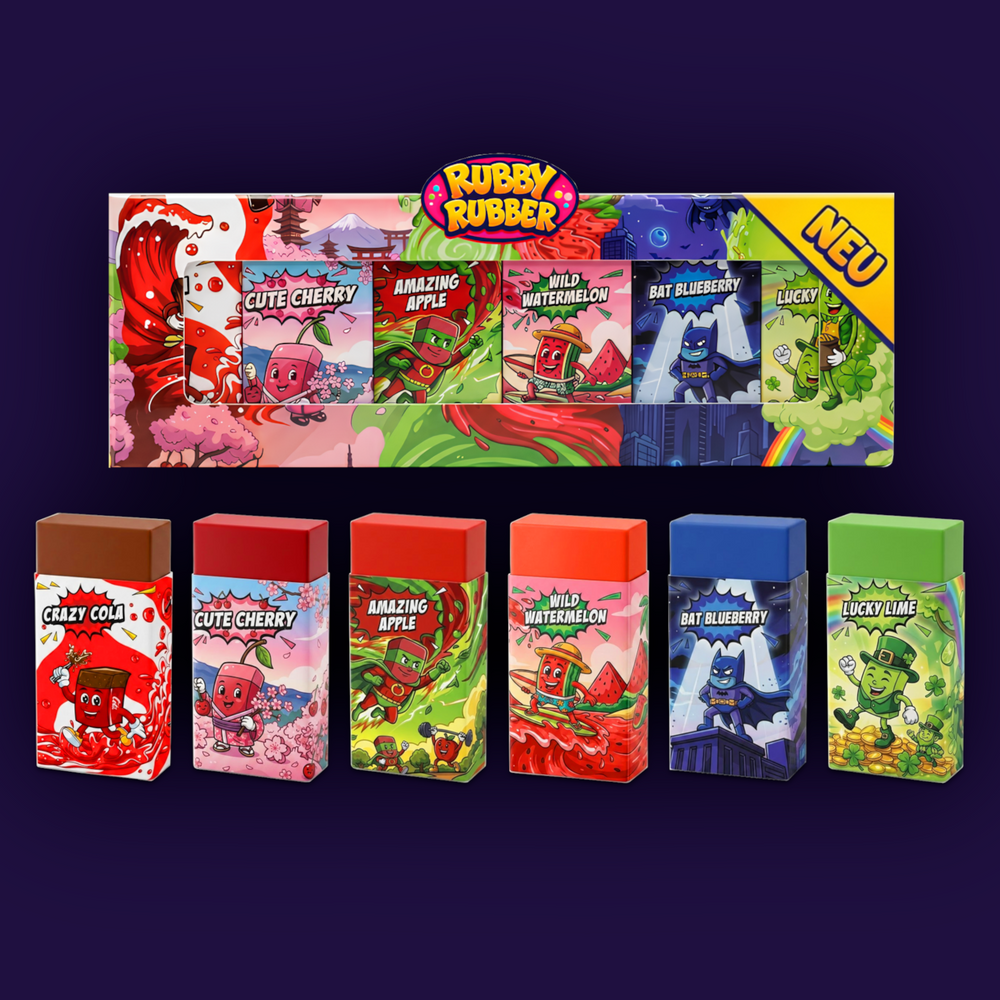 Rubby Rubber Multi Pack – alle 6 Sorten