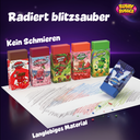 Rubby Rubber Radiergummis – radiert blitzsauber, kein Schmieren