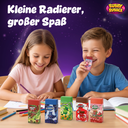Kinder mit Rubby Rubber Radiergummis – kleine Radierer, großer Spaß