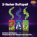 Amazing Apple, Lucky Lime und Bat Blueberry – dreifacher Duftspaß