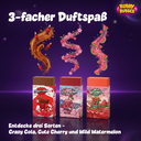 Cute Cherry, Wild Watermelon und Crazy Cola – dreifacher Duftspaß