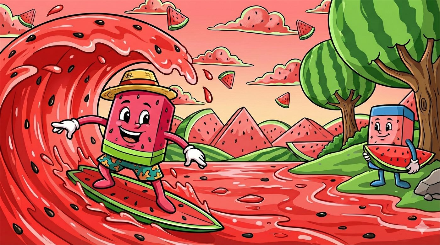 Wild Watermelon – eine der neuen Rubby-Duftwelten